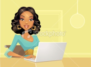 stock-illustration-8681328-african-american-woman-with-laptop